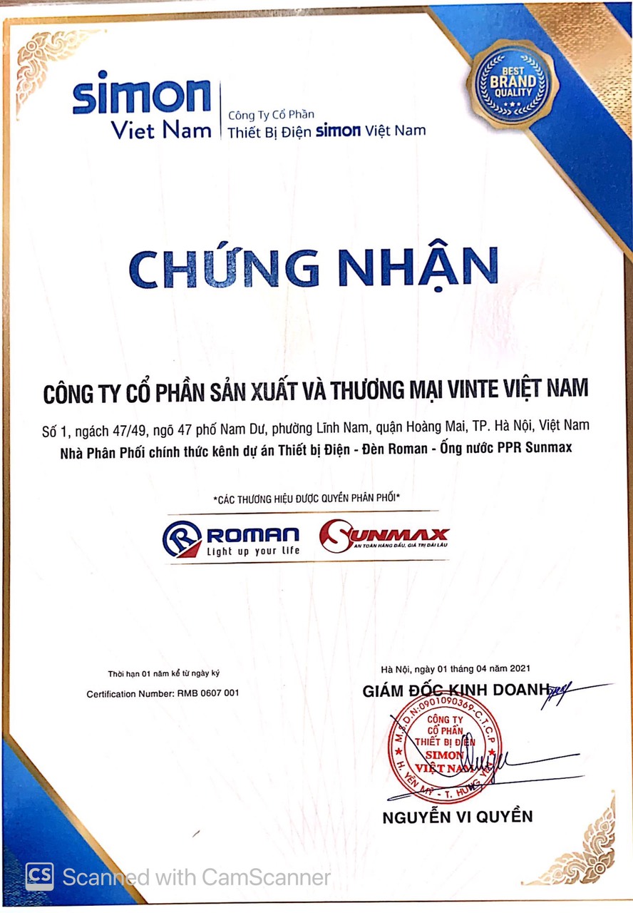 Nha phan phoi hang Roman Simon